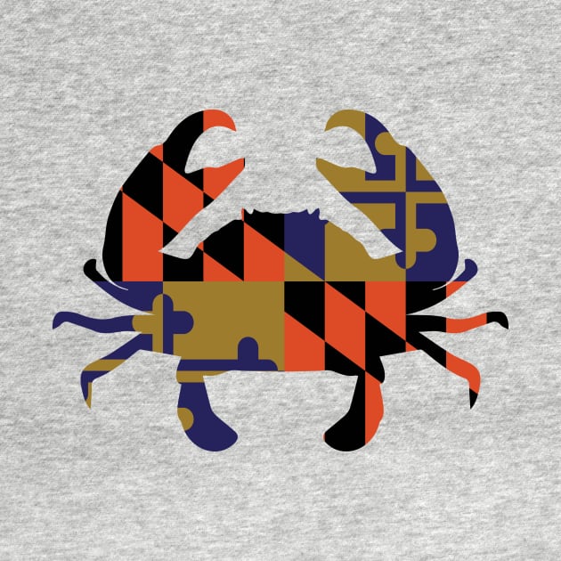 Maryland Sporty Crab by Mint Tees